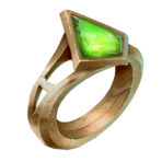 Polished Spectra Ring