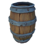 Wood Barracks Barrel