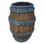 Wood Barracks Barrel