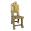 Unrefined Wooden Chair