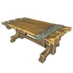 Rectangular Wooden Table